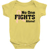 No One Fights Alone Baby Bodysuit