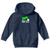 dino fast food  fun Youth Hoodie