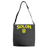 solon ohio high school basketball 2016 Adjustable Strap Totes