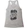 cootie shot (black) Racerback Tank