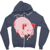 you are what you eat Zipper Hoodie