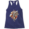 builder's downfall Racerback Tank