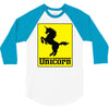 unicorn 3/4 Sleeve Shirt