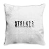 stalker Throw Pillow