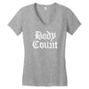 body count new Women's V-Neck T-Shirt