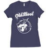 old skool Ladies Fitted T-Shirt