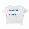 March For Our Lives Crop Top