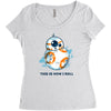 this is how i roll Women's Triblend Scoop T-shirt