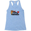 pizza is my valentine Racerback Tank