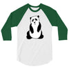 crying panda 3/4 Sleeve Shirt
