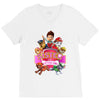 paw patrol birthday girl sister V-Neck Tee