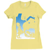 alice&rsquo;s adventures in wonderland Ladies Fitted T-Shirt