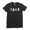 chemistry shot glasses Ladies Fitted T-Shirt