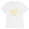 cleverly disqused as a respon V-Neck Tee
