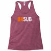 unsub criminal minds us crime tv series unknown subject unisex Racerback Tank