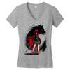 red revenge Women's V-Neck T-Shirt