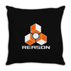 reason logo Throw Pillow