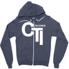 cti records Zipper Hoodie