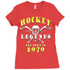 legends are born in 1979 Ladies Fitted T-Shirt