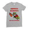 hippity hoppity revolutionize Ladies Fitted T-Shirt