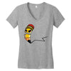pencil monster Women's V-Neck T-Shirt