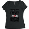 carcinoid cancer is a journey i never planed or asked for but i choose Women's Triblend Scoop T-shirt