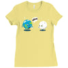 oil spill Ladies Fitted T-Shirt