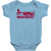 rare bear race 77 reno air racer decal air racing unlimited Baby Onesie