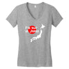 i'm huge in japan Women's V-Neck T-Shirt