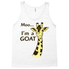 moo, i'm a goat Tank Top