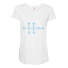 amazing alcohol molecule Maternity Scoop Neck T-shirt