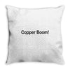 copper boom! Throw Pillow