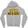 i fear no beer Zipper Hoodie