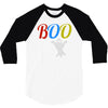 boo halloween 3/4 Sleeve Shirt