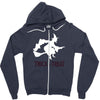 witch halloween fancy Zipper Hoodie