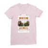 Never Underestimate A Man Who Watches The 100 And Was Born in December Ladies Fitted T-Shirt