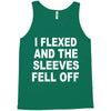 i flexed and the sleeves fell off Tank Top