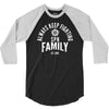 always keep fighting logo 3/4 Sleeve Shirt