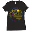 beach Ladies Fitted T-Shirt