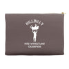 hillbilly hog wrestling champ Accessory Pouches