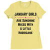 January Girls Ladies Fitted T-Shirt