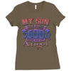 my son was so amazing god made Ladies Fitted T-Shirt