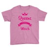 queens are born in march Youth Tee