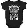 I Am A September Woman Baby Bodysuit
