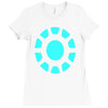 logo comics gift Ladies Fitted T-Shirt