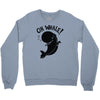 oh whale! Crewneck Sweatshirt
