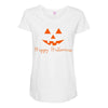 happy halloween .. Maternity Scoop Neck T-shirt