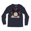 christmas t shirt santa reindeer penguin novelty xmas Long Sleeve Shirts