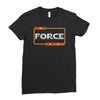 may the force be with you Ladies Fitted T-Shirt