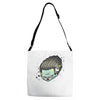 the bride of frankenstein Adjustable Strap Totes